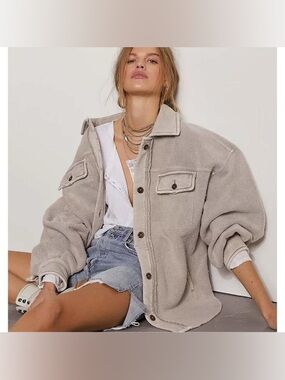 Free People Stone Ruby Shacket